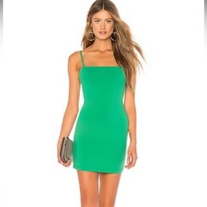 🌻NEW NWOT Susana Monaco Green Thin Strap Mini Dress Susana Monaco | Size XS